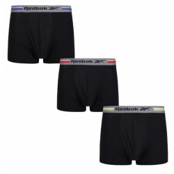 Men's Boxers Reebok Short Sports Trunk Phineas 3P - black/multi colour