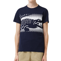 Men's T-shirt Lacoste Tennis x Novak Djokovic T-shirt - navy blue