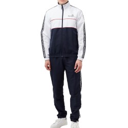 Men's Tracksuit Sergio Tacchini Nastro Tracksuit - navy/white