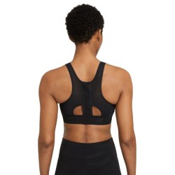 Women's bra Nike Swoosh UltraBreathe Bra W - black/black/black/dark smoke grey