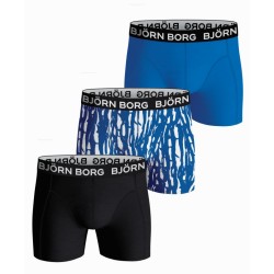 Boys' boxers Bj_rn Borg Core Boxer 3P - black/print/blue