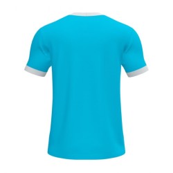 Men's T-shirt Joma Open III Short Sleeve T-Shirt M - turquoise