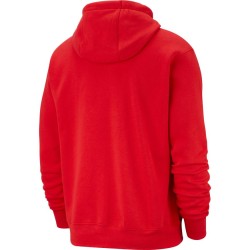 Men's Jumper Nike Sportswear Club Hoodie PO BB - university red/university red/white