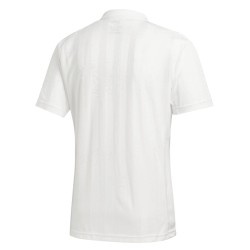 Men's Polo T-shirt Adidas Freelift Polo ENG M - white/scarlet