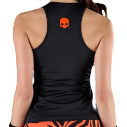 Women's top Hydrogen Tiger Tech Tank Top - black/orange tiger