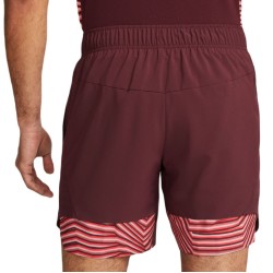 Men's shorts Nike Dri-Fit Slam Tennis Shorts - night maroon/white