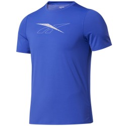 Men's T-shirt Reebok Workout Ready Activchil SS Tee M - bright cobalt