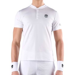 Men's Polo T-shirt Hydrogen Tech Serafino - white