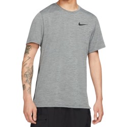 Men's T-shirt Nike Top SS Hyper Dry Veener M - iron grey/particle grey/heather/black