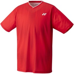 Men's T-shirt Yonex Men's Crew Neck Shirt - ruby red
