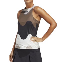 Women's top Adidas Marimekko Tennis Tank Top - multicolor/black