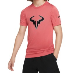 Boys' t-shirt Nike Rafa Training T-Shirt - adobe/black