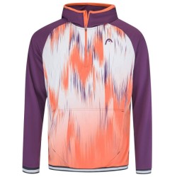 Men's Jumper Head Topspin Hoodie - flamingo/print vision