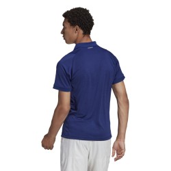 Men's Polo T-shirt Adidas Freelift Polo M - victory blue/white