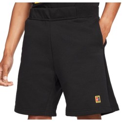 Men's shorts Nike Court Fleece Tennis Shorts M - black