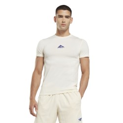 Men's T-shirt Reebok Les Mills Myoknit Tee - classic white