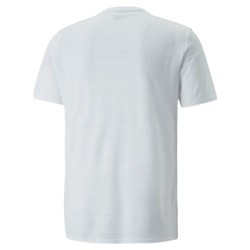 Men's T-shirt Puma Train Jacquard Short Sleeve Tee - puma white