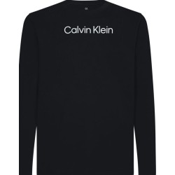Men's long sleeve T-shirt Calvin Klein Long Sleeve T-Shirt - black beauty