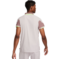 Men's Polo T-shirt Nike Court Slam Dri-Fit ADV Tennis Polo - smokey mauve/platinum violet/white
