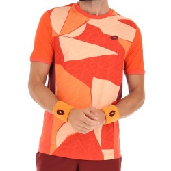 Men's T-shirt Lotto Tech I D3 Tee - grenadine red