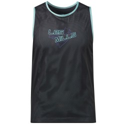 Men's T-shirt Reebok Les Mills Reversible Pinny - black