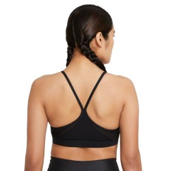 Women's bra Nike Indy Bra V-Neck W - black/black/black/white