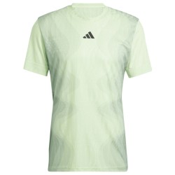 Men's T-shirt Adidas Tennis Airchill Pro Freelift Tee - semi green spark
