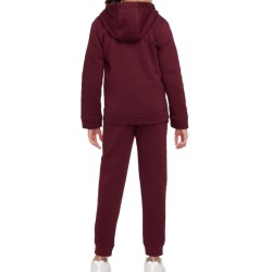 Boys' tracksuit Nike Boys NSW Track Suit BF Core - dark beetroot/dark beetroot/white