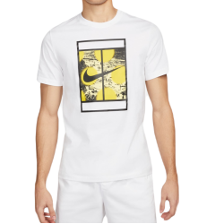 Men's T-shirt Nike Court Tennis T-Shirt - white
