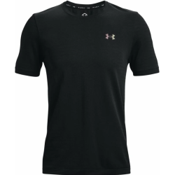 Men's T-shirt Under Armour Men's UA Rush Seamless GeoSport Short Sleeve - black