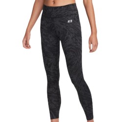 Women's leggings Nike One Dri-Fit Icon Clash 7/8 Tight - black/white