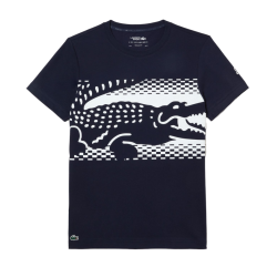 Men's T-shirt Lacoste Tennis x Novak Djokovic T-shirt - navy blue
