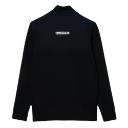 Men's Jumper Lacoste Tennis x Daniil Medvedev After Match Jacket - black/blue