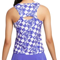 Women's top Nike Court Dri-Fit Fall Victory Tank - lapis/black