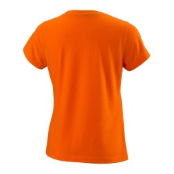 Girls' T-shirt Wilson Inverted Cone Tech Tee G - sunrise orange