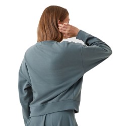 Women's jumper Bj_rn Borg Ace Boyfriend Crew - balsam green