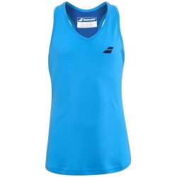 Girls' T-shirt Babolat Play Tank Top Girl - blue aster