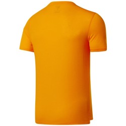 Men's T-shirt Reebok Workout Ready Supremium Graphic Tee M - semi solar gold