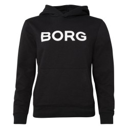 Women's jumper Bj_rn Borg Logo Hoodie - black