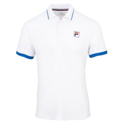 Men's Polo T-shirt Fila Polo Noel - white