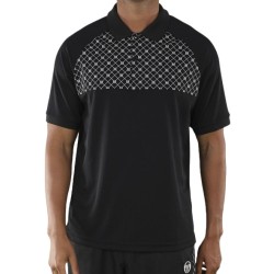 Men's Polo T-shirt Sergio Tacchini Rombo Polo - black/white