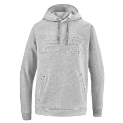 Boys' jumper Babolat Exercise Hood Sweat Jr - high rise heather