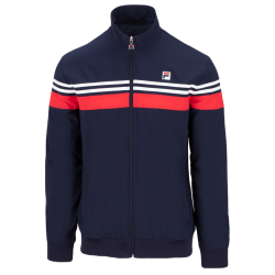 Men's Jumper Fila Jacket Bruno - navy/fila red