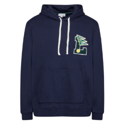 Men's Jumper Lacoste Men's Live Hoodie - blue marine
