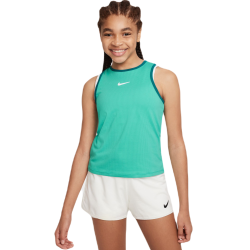 Girls' T-shirt Nike Court Dri-Fit Victory Tank - clear jade/geode teal/white