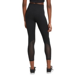 Women's leggings Nike One Dri-Fit Mid-Rise 7/8 Tight - black/white