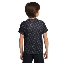 Boys' t-shirt Nike Court Dri-Fit Victory SS Top Printed - black/white