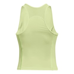 Women's top Under Armour HeatGear Tank - pale olive/lime foam