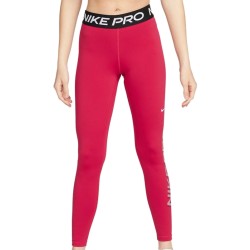 Women's leggings Nike Pro Dri-Fit Tight Hi Rise W - mystic hibiscus/black/white