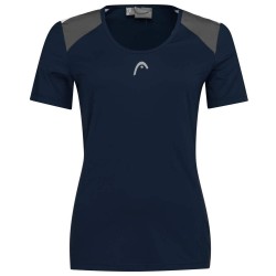 Women's T-shirt Head Club 22 Tech T-Shirt W - dark blue
